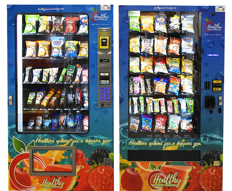Healthy vending machines in the Philadelphia area, Lehigh Valley, New Jersey, and Delaware